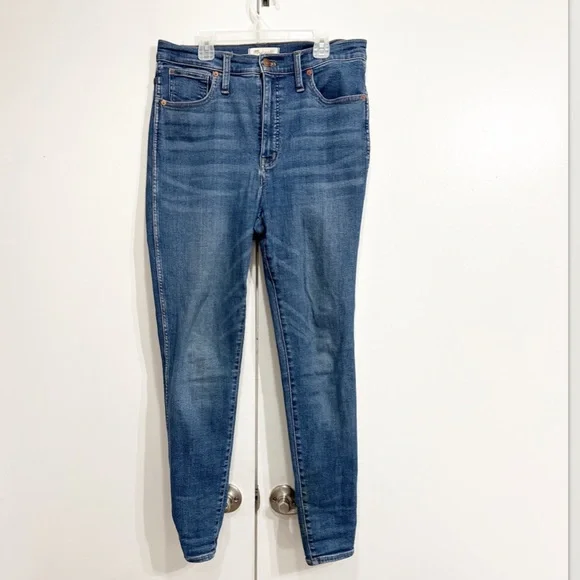 Madewell 10” High Rise Skinny Jeans Size 30 - Picture 2 of 4